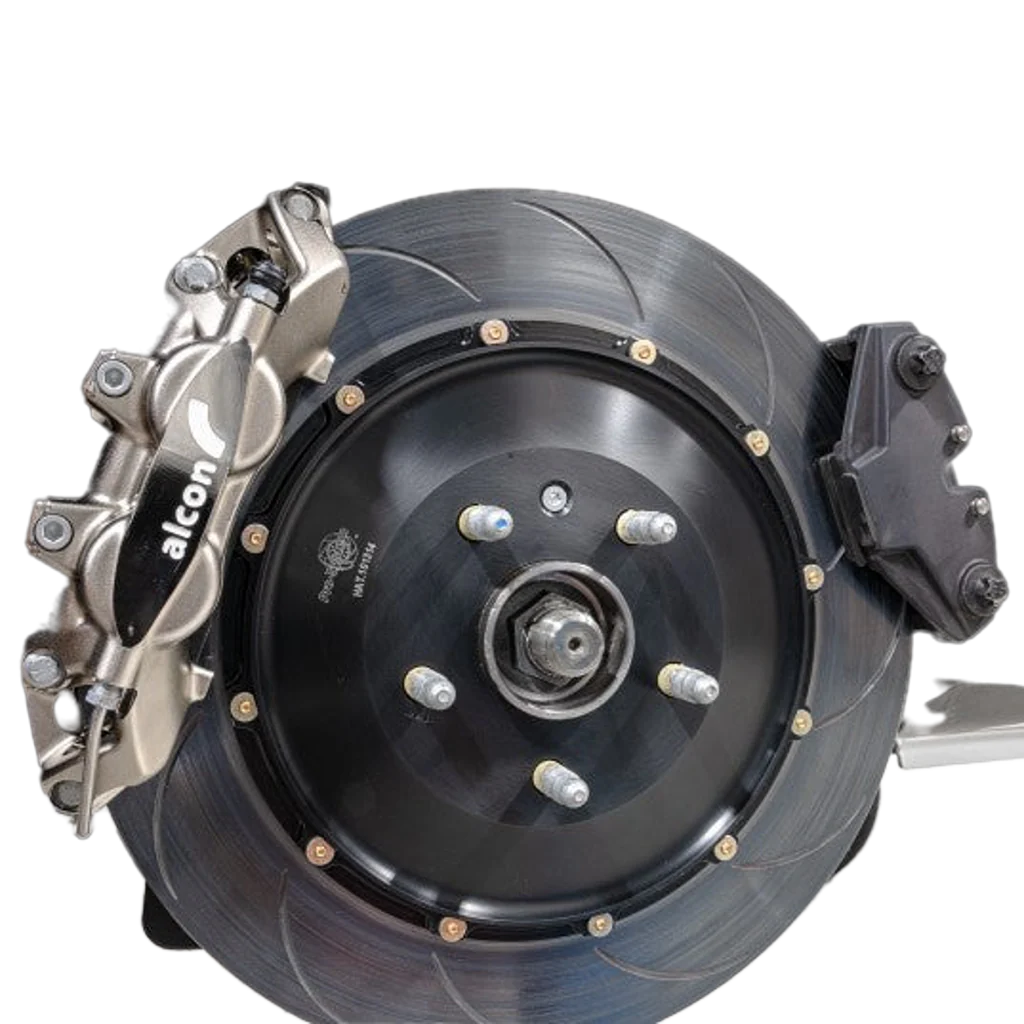 Alcon Chevy C8 (OEM Wheels) 6 Piston 380x36mm/4 Piston 390x29mm Street Kit - Fr & Rr - Nickle Plated