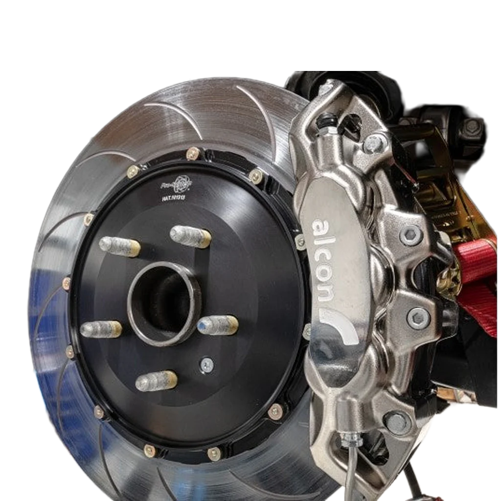 Alcon Chevy C8 (OEM Wheels) 6 Piston 380x36mm/4 Piston 390x29mm Street Kit - Fr & Rr - Nickle Plated