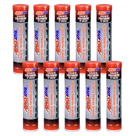 AMSOIL NLGI #2 Synthetic Polymeric Truck, Chassis and Equipment Grease Case of 10