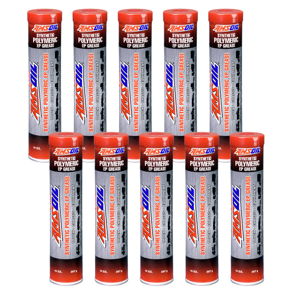AMSOIL NLGI #2 Synthetic Polymeric Truck, Chassis and Equipment Grease Case of 10