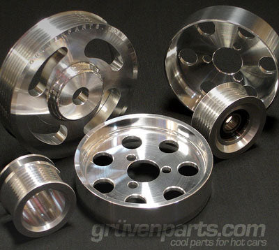 GRUVENPARTS - VR6 12V POWER PULLEY SET (5-PC)