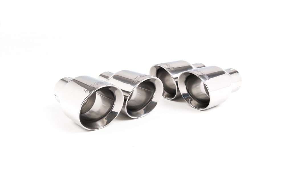 MILLTEK RESONATED CAT-BACK EXHAUST SYSTEM AUDI B9 S4/S5 SPORTBACK SPORT DIFF - 0