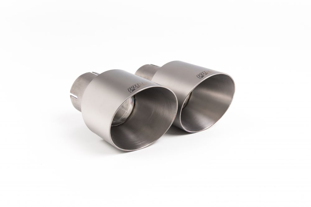 MILLTEK CAT-BACK AUDI A3 2014 2020 NON-RESONATED (LOUDER). TITANIUM TIPS - 0
