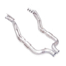 Stainless Power 15-17 Mustang GT Headers 1-7/8in Primaries High-Flow Cats-1