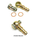 14mm Banjo Fitting Set for coolant lines - 3/8" Barb-1