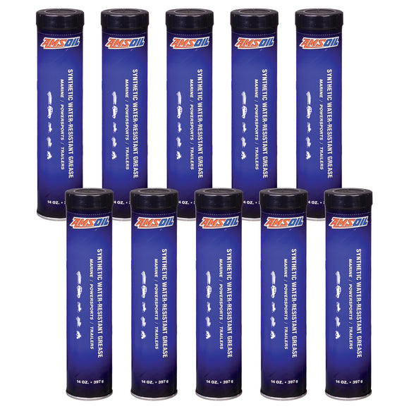 AMSOIL Synthetic Water-Resistant Grease Case of 10