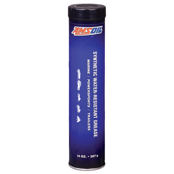 AMSOIL Synthetic Water-Resistant Grease 414 ml Cartridge