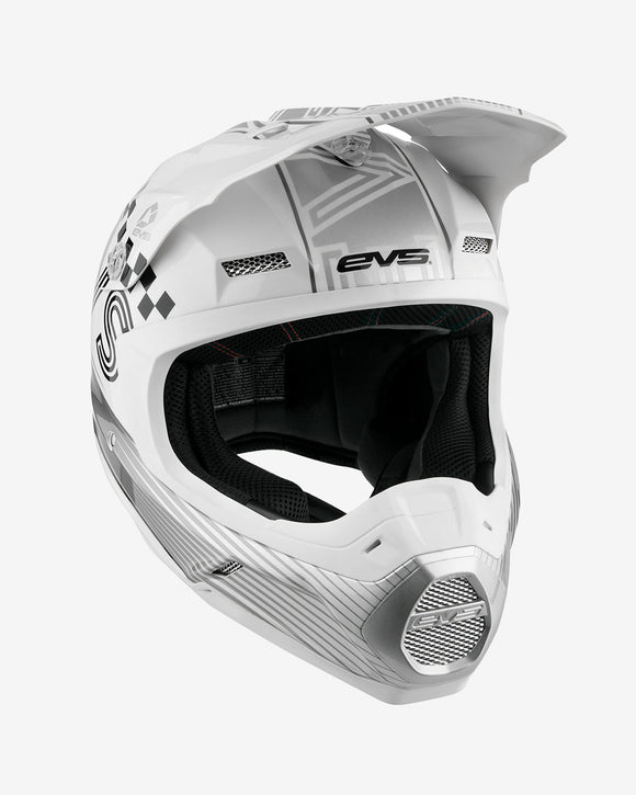 EVS T5 Torino Helmet White - 2XL