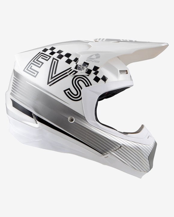 EVS T5 Torino Helmet White - 2XL