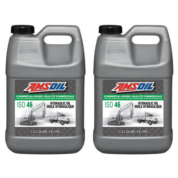 AMSOIL ISO 46 Commercial-Grade Hydraulic Oil Case of 2