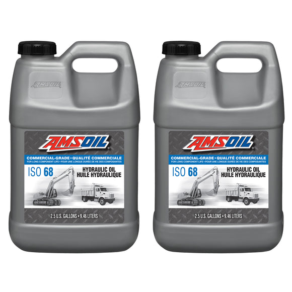 AMSOIL ISO 68 Commercial-Grade Hydraulic Oil Case of 2