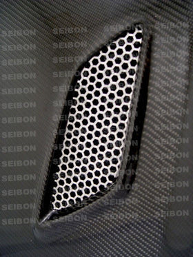 Seibon 02-05 Honda Civic Si MG Carbon Fiber Hood - 0
