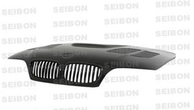 Seibon 02-05 BMW E46 2dr GTR-Style Carbon Fiber Hood - 0