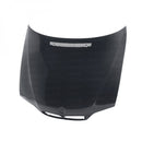 Seibon 02-05 BMW 3 Series 4dr E46 (Manuf Date 7/02-7/06 Models Only) OEM-Style Carbon Fiber Hood-1