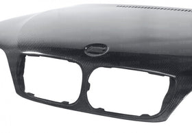 Seibon 02-05 BMW 3 Series 4dr E46 (Manuf Date 7/02-7/06 Models Only) OEM-Style Carbon Fiber Hood - 0