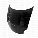 Seibon 03-05 Dodge SRT-4 TS Style Carbon Fiber Hood-2