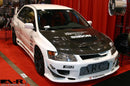 Seibon 03-07 Mitsubishi Evo 8 & 9 CW Carbon Fiber Hood-6