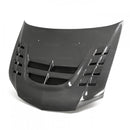 Seibon 03-07 Mitsubishi Evo 8 & 9 CW II Carbon Fiber Hood-1