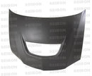 Seibon 03-07 Mitsubishi  Evo 8/9 OEM-DRY Carbon Fiber Hood-1