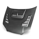 Seibon 04-05 Subaru WRX/STi CW-Style Dry Carbon Fiber Hood-1