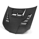 Seibon 06-07 Subaru WRX/STi CW Carbon Fiber Hood-1