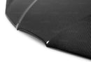 Seibon 06-07 Subaru WRX/STi RS style carbon fiber hood-2