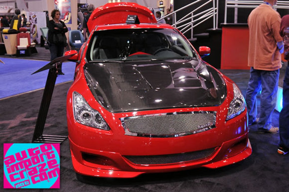 Seibon 08-09 Infiniti G37 2-door TS-style Carbon Fiber Hood