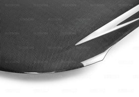 Seibon 09-10 Kia Forte OEM-Style Carbon Fiber Hood - 0