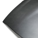 Seibon 09-15 Nissan Skyline R35 GT-R ES Style Dry Carbon Fiber Hood-3