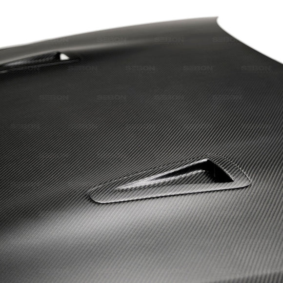 Seibon OEM-Style Dry Carbon Fiber Hood For 2009-2016 Nissan R35 GT-R