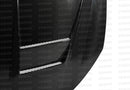 Seibon 10-11 VW Golf GTI 5K/MK6 DV Carbon Fiber Hood w/ Shaved Emblem-3