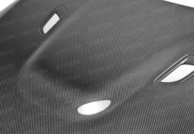 Seibon 10-12 BMW E92 2DR LCI BM Style Carbon Fiber Hood - 0