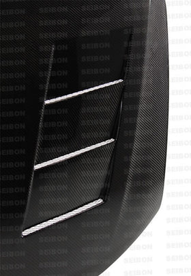 Seibon 11-13 Scion tC (AGT20L) TS-style Carbon Fiber Hood (Does not fit 14) - 0