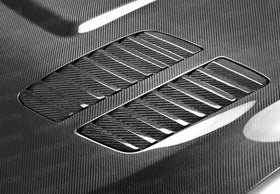 Seibon 12-13 BMW F30 GTR-Style Carbon Fiber Hood - 0
