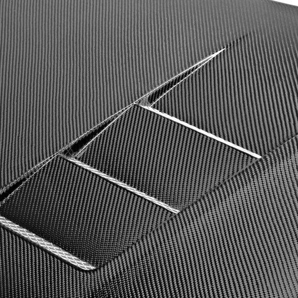 Seibon 12-13 Honda Civic 2dr TS-Style Carbon Fiber Hood