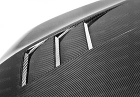 Seibon 12-13 Honda Civic 2dr TS-Style Carbon Fiber Hood - 0