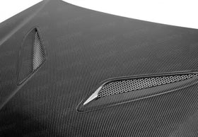 Seibon 12-13 Hyundai Genesis OE Carbon Fiber Hood - 0