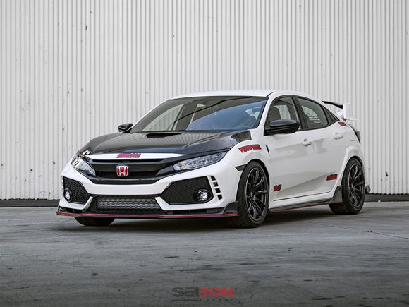 OEM-STYLE CARBON FIBER HOOD FOR 2017-2020 HONDA CIVIC TYPE R
