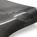 TSII-STYLE DOUBLE-SIDED CARBON FIBER HOOD FOR 2020-2021 TOYOTA GR SUPRA-4