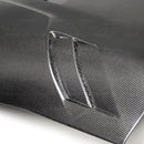 TSII-STYLE DOUBLE-SIDED CARBON FIBER HOOD FOR 2020-2021 TOYOTA GR SUPRA-8