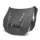 TV-style double sided carbon fiber hood for 2020-2024 Toyota GR Supra-1