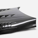 TV-style double sided carbon fiber hood for 2020-2024 Toyota GR Supra-6
