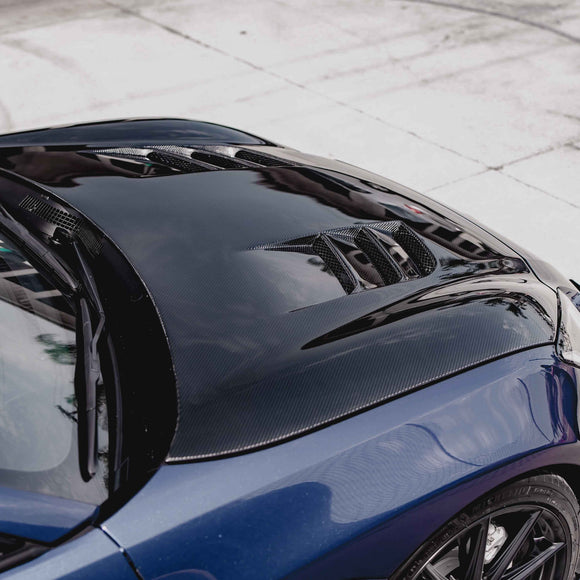 TS-style carbon fiber hood for 2022-2025 Toyota GR86/ Subaru BRZ