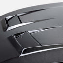 DV-style carbon fiber hood for 2022 VW Golf MK8-7