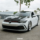 DV-style carbon fiber hood for 2022 VW Golf MK8-4