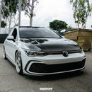 OEM-style carbon fiber hood for 2022 VW Golf MK8-8