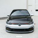 TM-style carbon fiber hood for 2022 VW Golf MK8-3