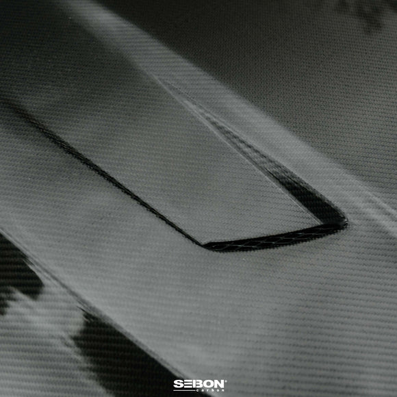 TM-style carbon fiber hood for 2022 VW Golf MK8