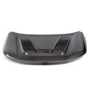 TV-Style Double Sided Carbon Fiber Hood For 2023-2024 Honda Civic Type R-10