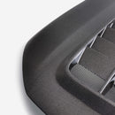 TV-Style Double Sided Carbon Fiber Hood For 2023-2024 Honda Civic Type R-9